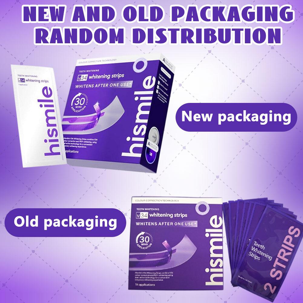 Teeth Whitening Street - Purple Teeth Whitening Strips Restore Bright