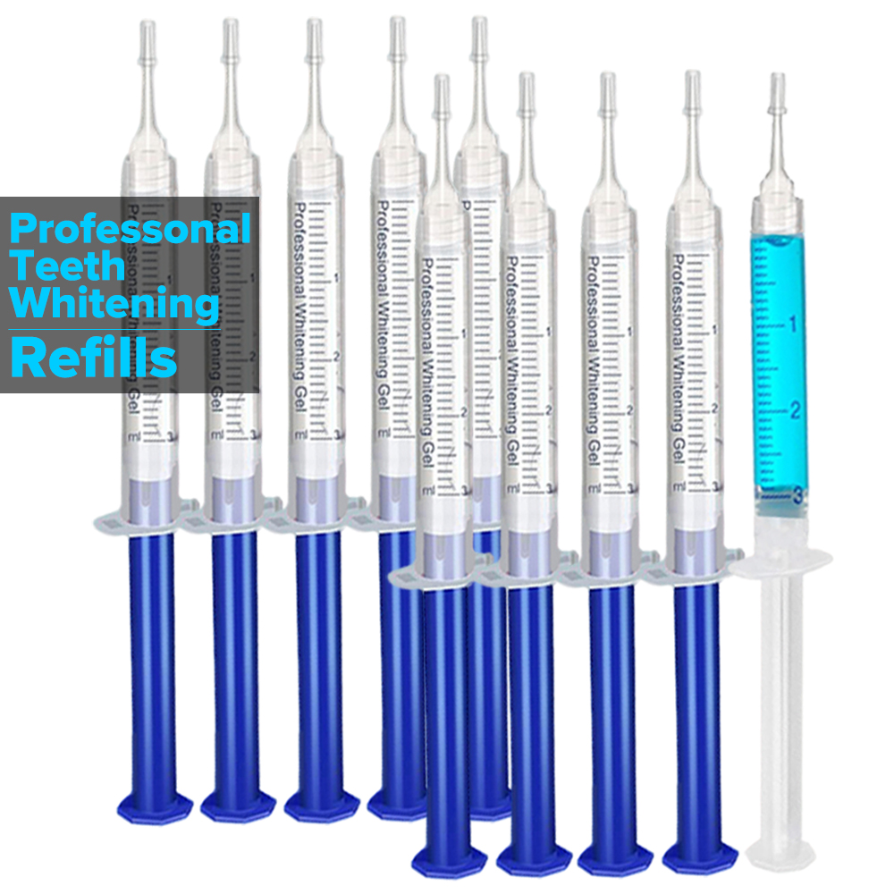 Teeth Whitening Session - Teeth Whitening Gel Refill Syringe Tooth