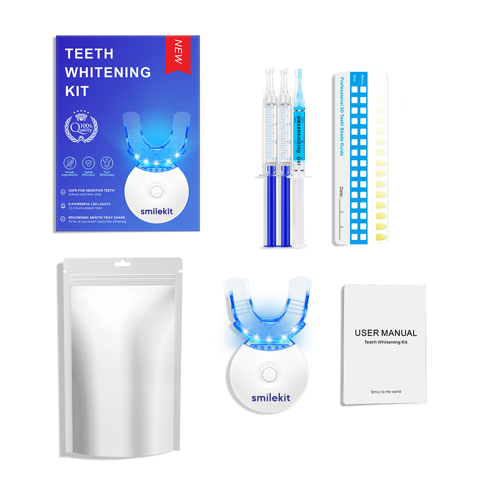 Teeth Whitening Kit - 5X LED L - Teeth Whitening Session 评论和价格