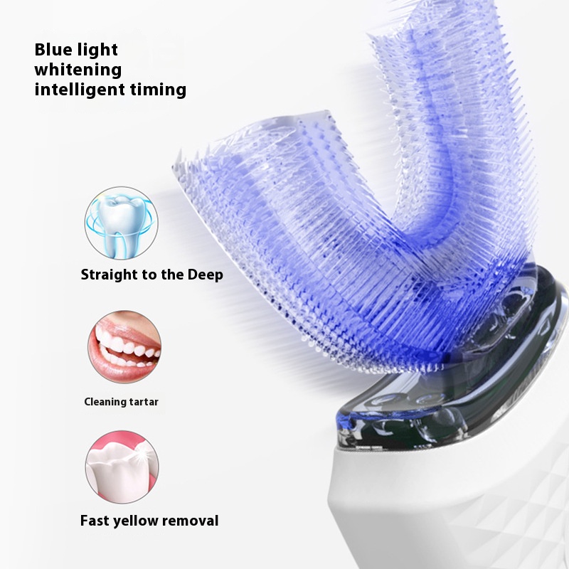 Electric U-Shaped Toothbrush f - Teeth Whitening Session 评论和价格
