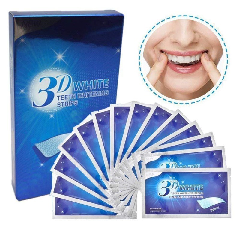 7Pairs Teeth Brightening Strip - Whitening Strip 3D 评论和价格