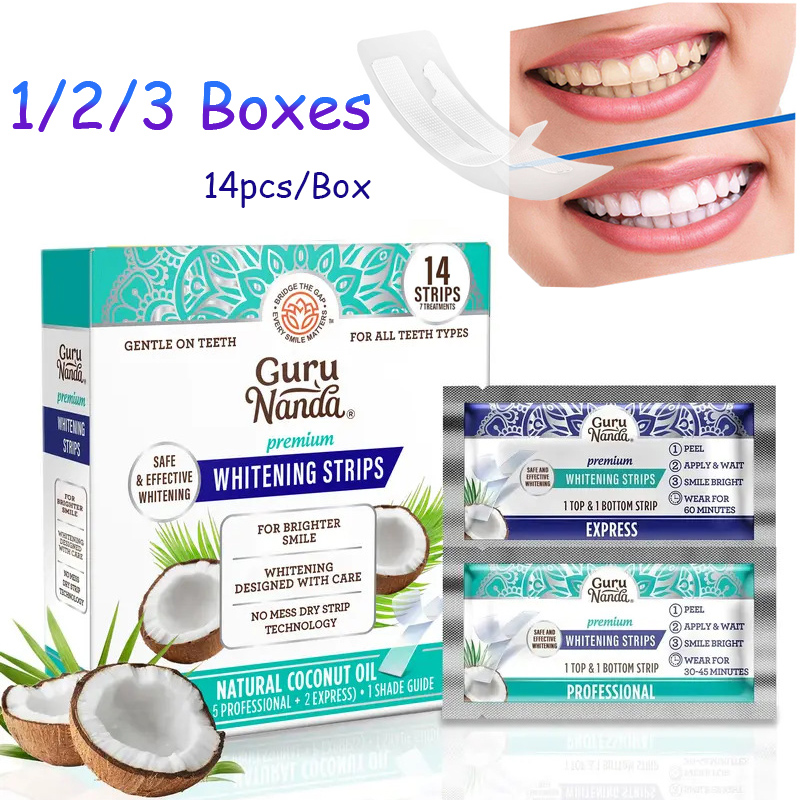 14pcs/box Coconut Oil Teeth Wh - Teeth Whitening Street 评论和价格