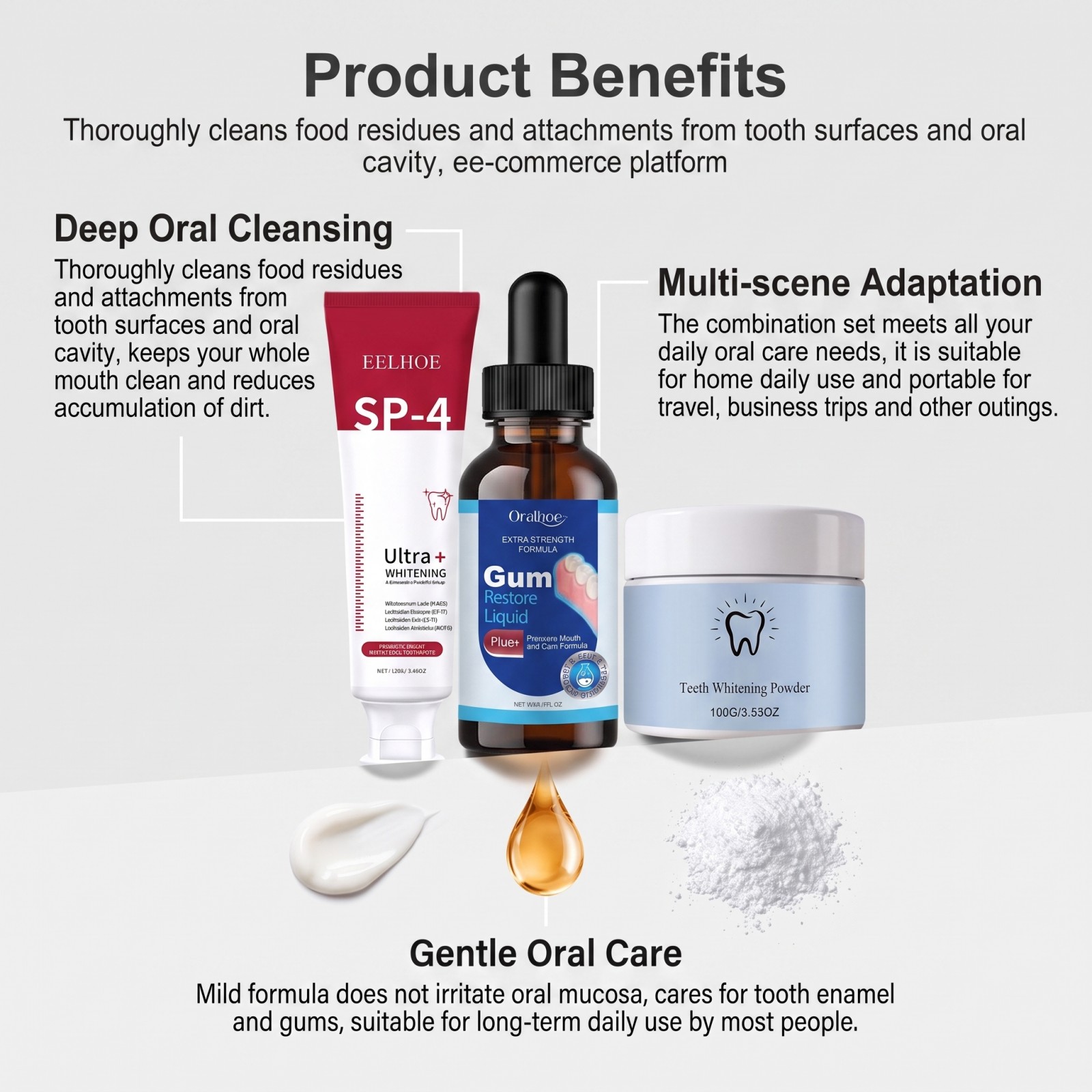 Oral Care Combo Set Whitening  - Teeth Whitening Street 评论和价格